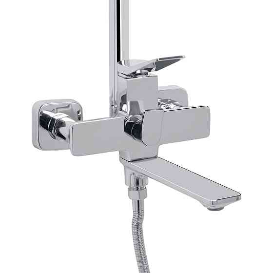 Душова система універсальна Qtap Presto на три споживачі (з виливом) QTPRE111CRM45575 Chrome Київ