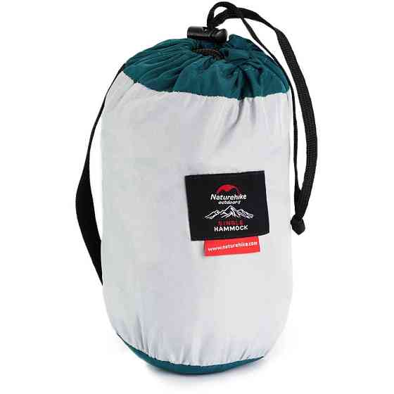 Гамак одномісний Naturehike Single Super light NH17D012-C, 340T polyester, сірий Київ