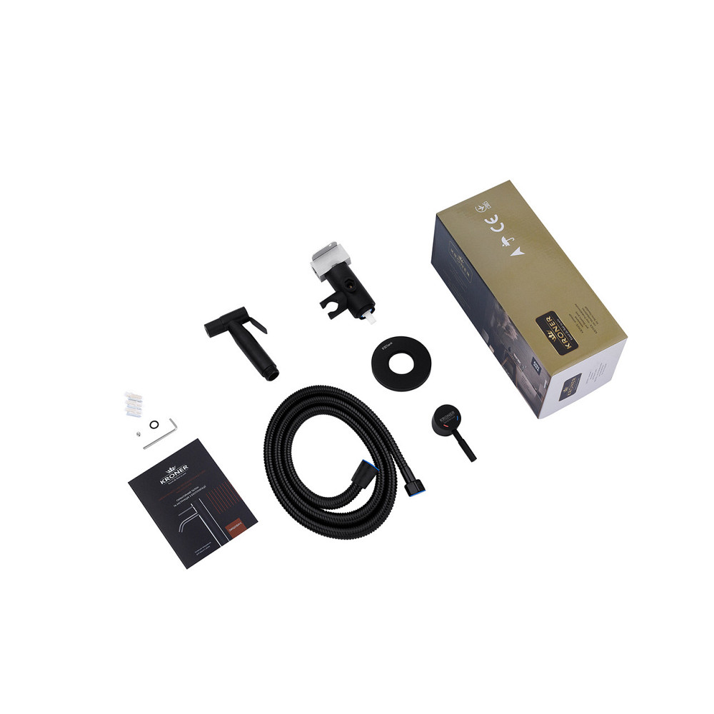 Набор 3 в 1 душевая система Kroner Edelstahl Klassisch-SCH063 + смеситель Edelstahl Klassisch-SCH010 + Киев - изображение 8