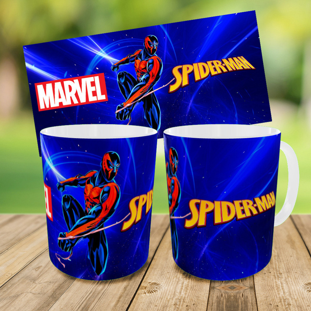 Дитячий набір Spider-Man сумка-бананка + керамічна кружка з принтом (5723) Київ - фото 4
