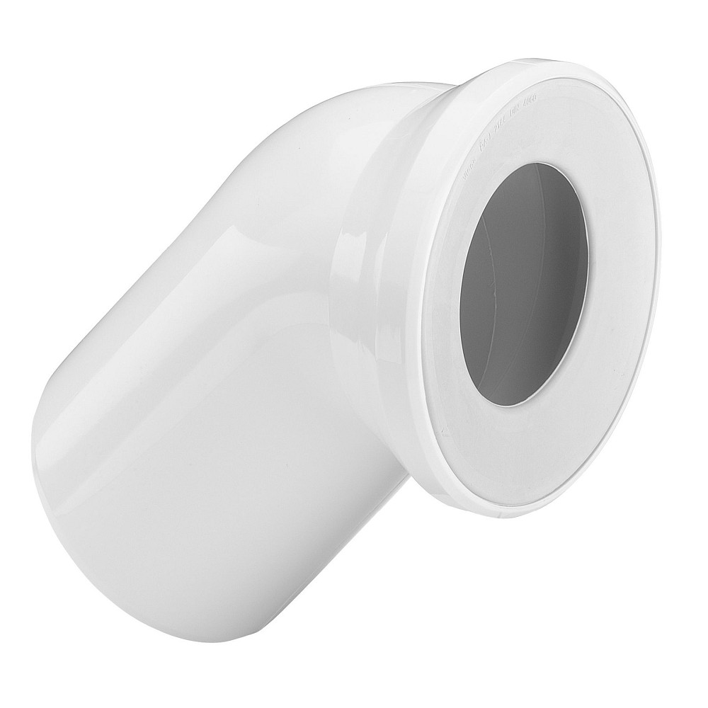 Коліно для унітазу 45° пластик Ø110 VIEGA 101718 Тернополь - изображение 1