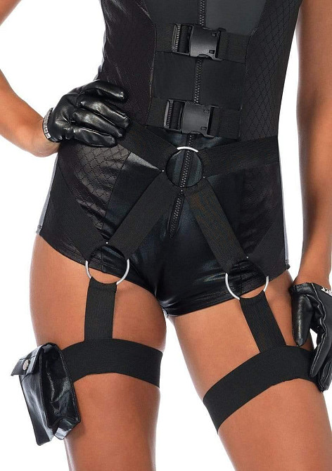 Костюм полицейской Leg Avenue Flirty Five-0 Cop M Sex Aura Киев - изображение 4