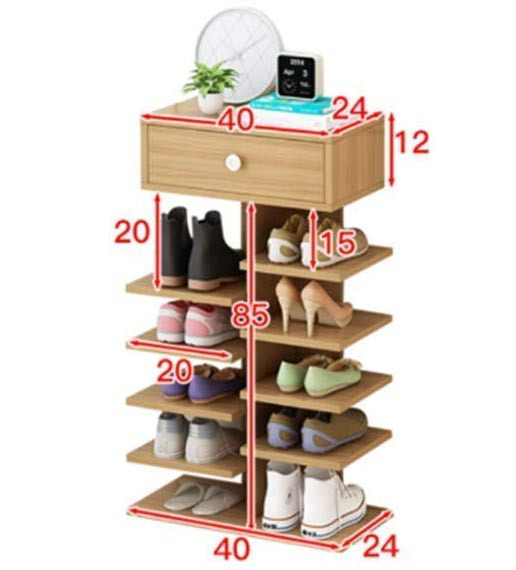 Полиця для взуття "Бівіо 10" капучино Миколаїв - фото 2