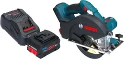 Электрическая пилка Bosch GKM 18V-50 Professional akumulatorowa pilarka tarczowa do metalu 18 V 136 mm bezszczotkowa + 1x Киев - изображение 1