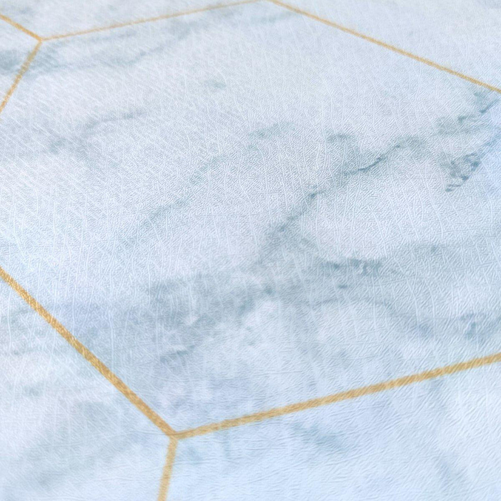 Самоклеящаяся пленка малахитовый мрамор с золотым узором Киев - изображение 2