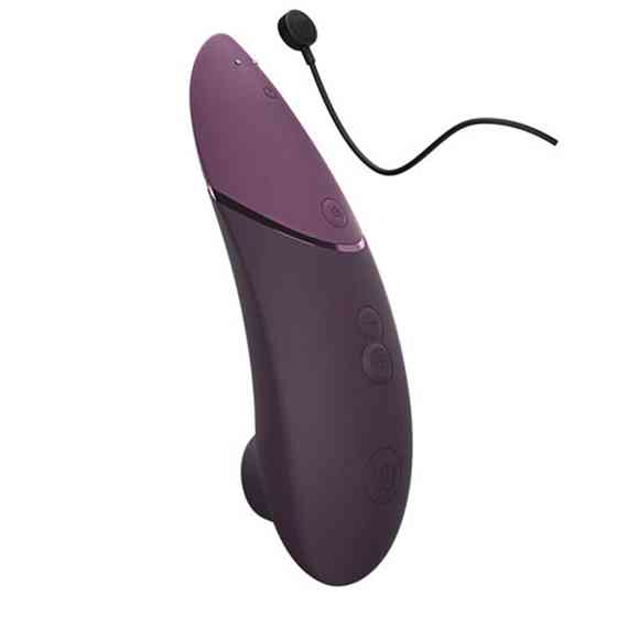 Вакуумный клиторальный стимулятор Womanizer Next Dark Purple, 3D Pleasure Air, 14 уровней интенсивности Sex Aura Киев