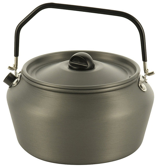 Туристичний Чайник 1.2 літра з сіткою для транспортування M-Tac (MTC-DM-FMC-K02) Анодований алюміній Нововолинськ - фото 2