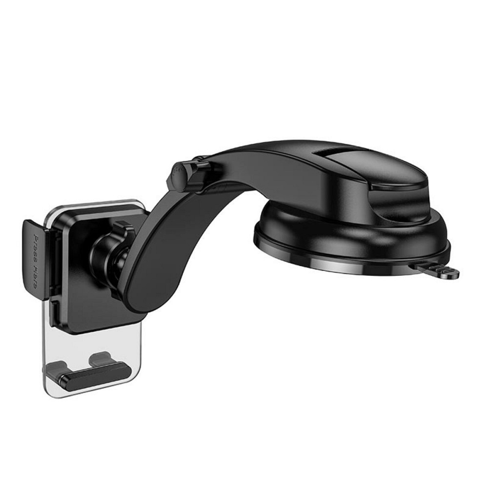 Тримач для мобільного HOCO CA118 Delicate press type center console car holder Space Black Киев - изображение 3