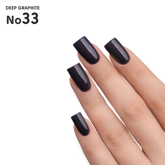 Гель-лак для ногтей 33 Deep Graphite Shelly 12 мл Киев