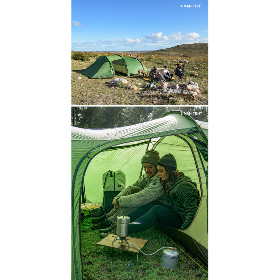 Палатка трехместная Naturehike Opalus UL NH17L001-L Светло-зеленый Винница - изображение 6