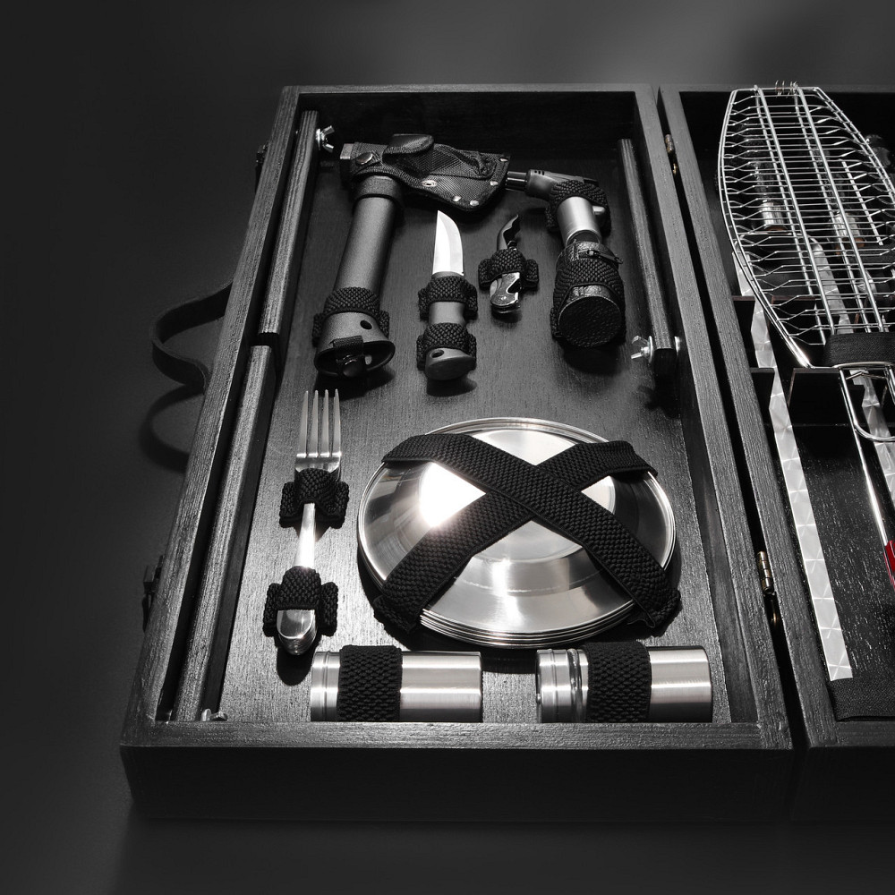 Шампура на подарунок шампури подарункові набори шампурів для шашлику шашличний набір чоловікам у коробці Тернопіль - фото 2