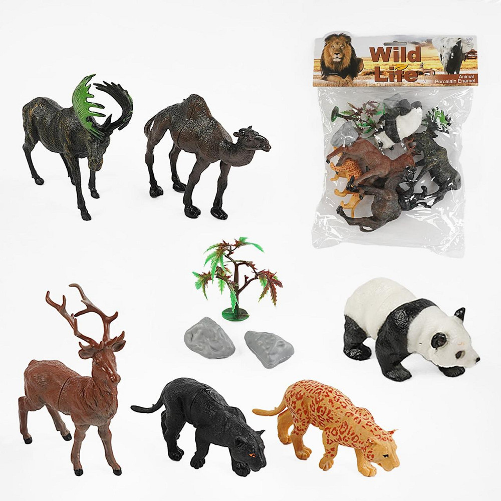 Набір диких тварин 6 шт з аксесуарами (C 963-3) Чернигов - изображение 1