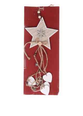 Декор на новый год Звезда Melinera 40 см разноцветный Киев