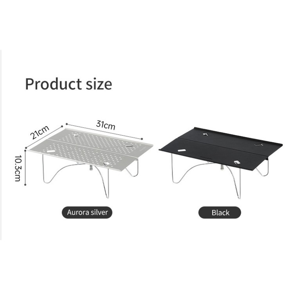 Складаний стіл Naturehike CNK2450JJ024, 31х21 см, алюміній Київ - фото 2