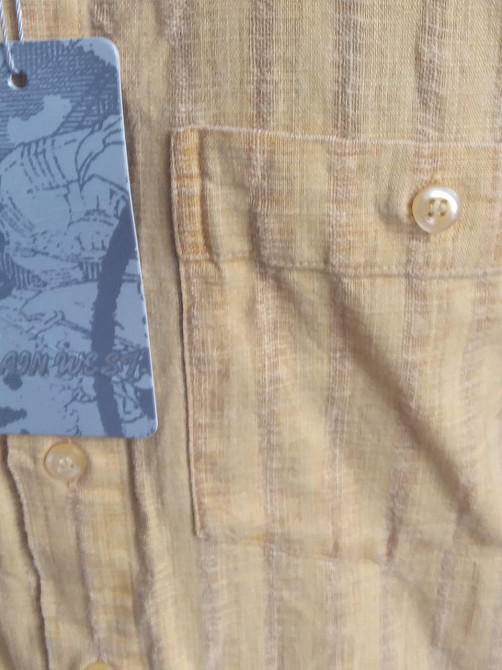 Чоловіча турецька сорочка шведка лляна. 46р Київ - фото 3