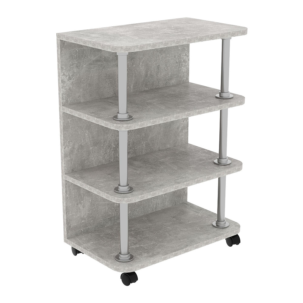 Тумба мобільна ТМ-3, Бетон, 500/300/700 Львів - фото 1