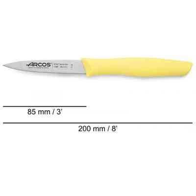 Кухонный нож Arcos Nova для чищення 85 мм Лимонний (188576) Винница