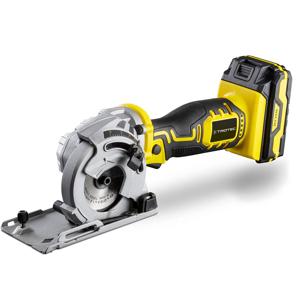 Пила циркулярная аккумуляторная мини Trotec PCSS 05-20V + кейс (4430000105) Вінниця - фото 12
