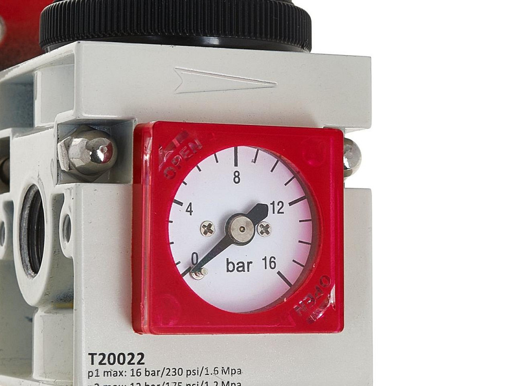 Регулятор тиску повітря "Tvardy" з фільтром-осушувачем та манометром 1/4" (3 в 1) Киев - изображение 5