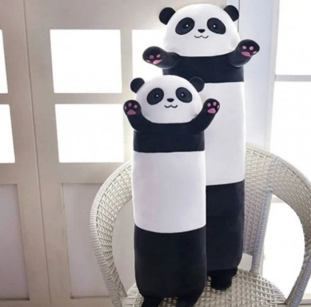 М'яка іграшка подушка обіймашка Панда 45 см Київ - фото 1