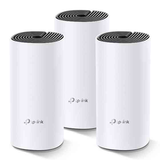 Домашня Mesh Wi-Fi система TP-LINK DECO M4 3PK AC1200 2xGE LAN/WAN MU-MIMO (DECO-M4-3-PACK) Киев