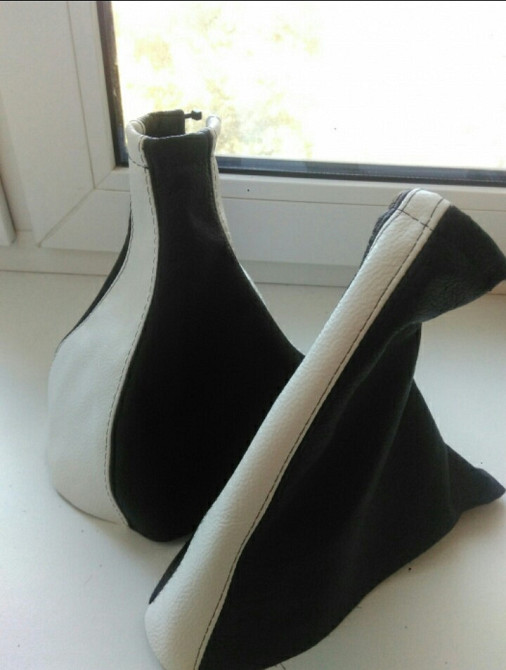 Чехол Кпп + Ручник кожаный . Комплект Опель Астра G.Комплект из натуральной кожи Opel Astra G Киев - изображение 6