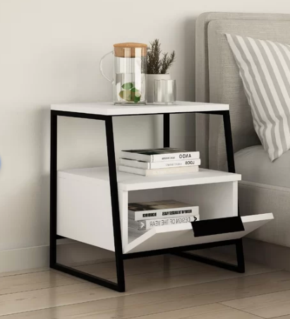 Приліжкова тумба "Бікеле 60" венге-зефір Миколаїв - фото 2