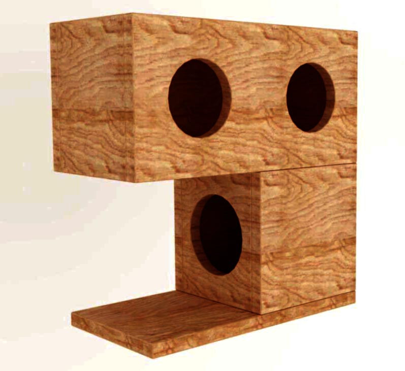 Домик для шиншиллы 