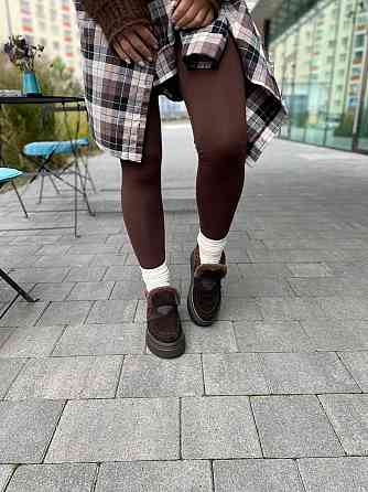 Соната Черевики жіночі Соната Линда шоколодні/шок.під (зима, замша натуральна) (6066) Коломия