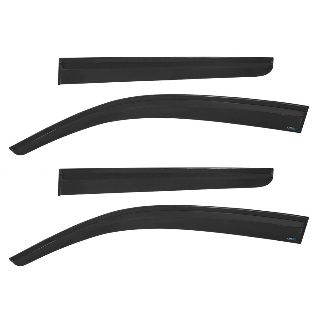 Дефлектори вікон (вітровики) Toyota Hilux 2006-2015, 4шт, SunPlex, на скотчі Київ - фото 1