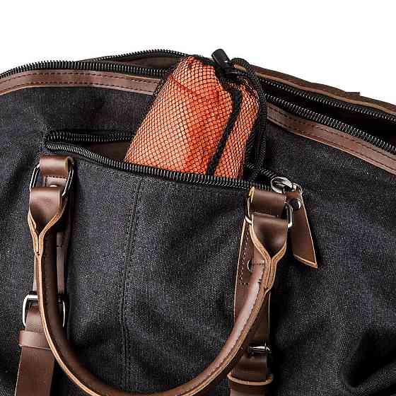 Дорожня сумка текстильна велика Vintage 20166 Чорна Київ