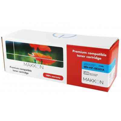 Картридж Makkon HP CLJP CE321A (128A) (SE321A) 1.3k cyan (MN-HP-SE321A) Винница