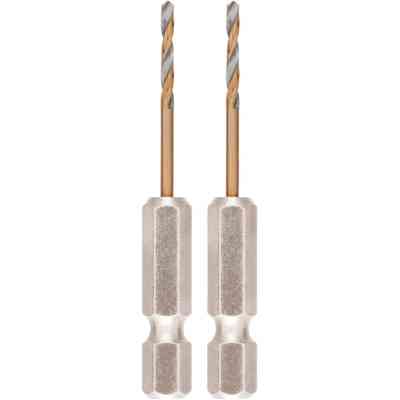 Свердло DeWALT по металу EXTREME IMPACT Black&amp;Gold, HSS-G, 2 х 55 х 11,6 мм, 2 шт. (DT20600) Вінниця