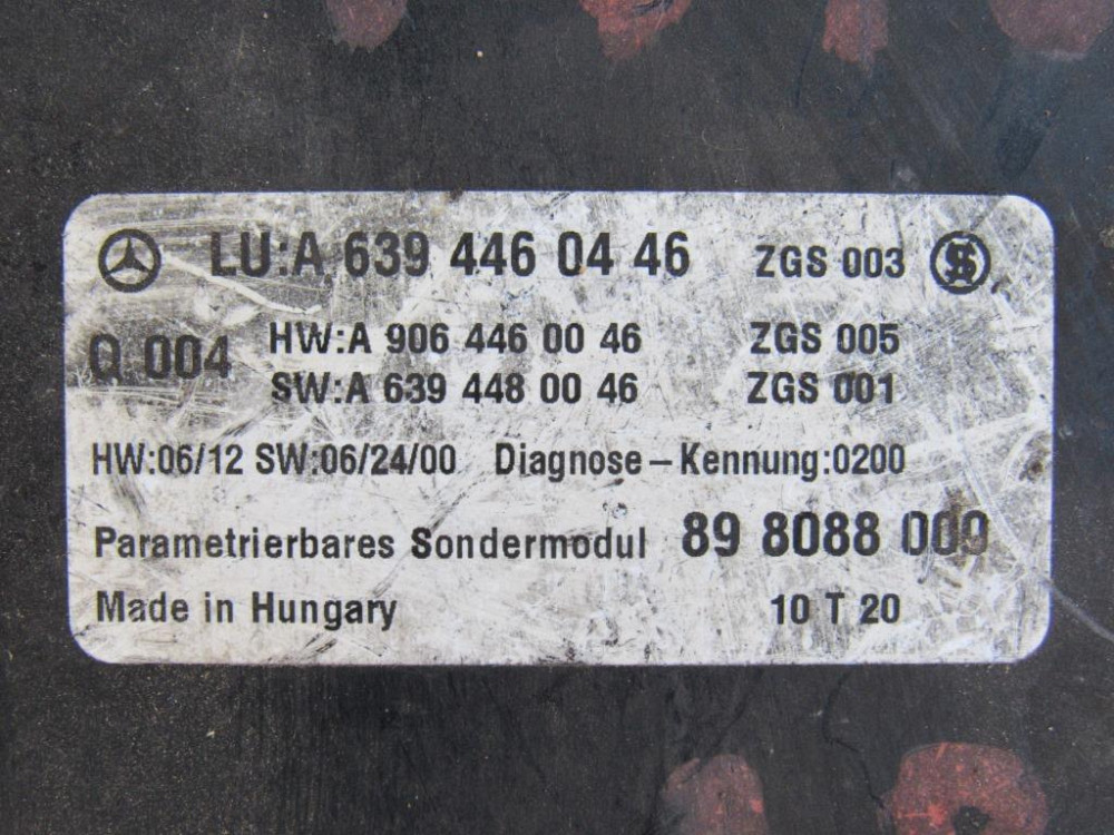 Блок фаркопа Mercedes Vito 2003-2014 (A6394460446) Ковель - изображение 4