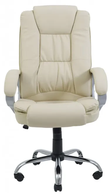 Офісне Крісло Керівника Richman California Хром М1 Tilt Бежевий Київ - фото 2