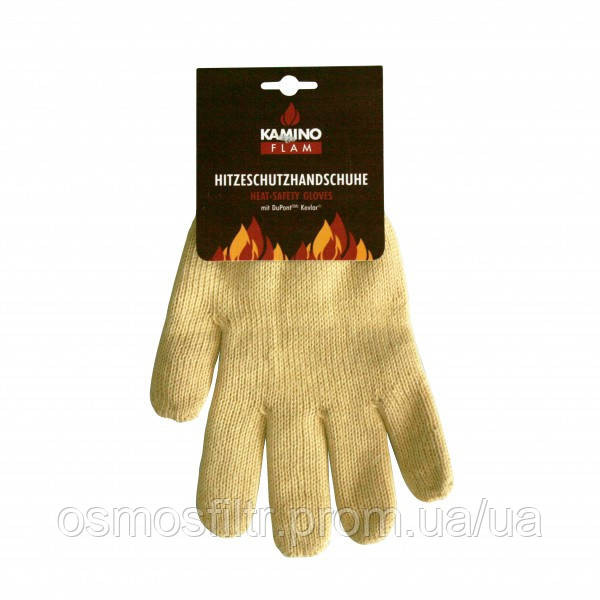 Термоперчатка Axentia розмір 10 до 250 °С з трикотаж манжетою 100% арамід всередині 100% бавовна (333018) Київ - фото 1