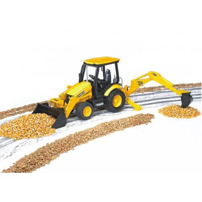 Спецтехніка Bruder Дорожный погрузчик с экскаватором JCB MIDI CX М1:16 (02427) Вінниця - фото 9