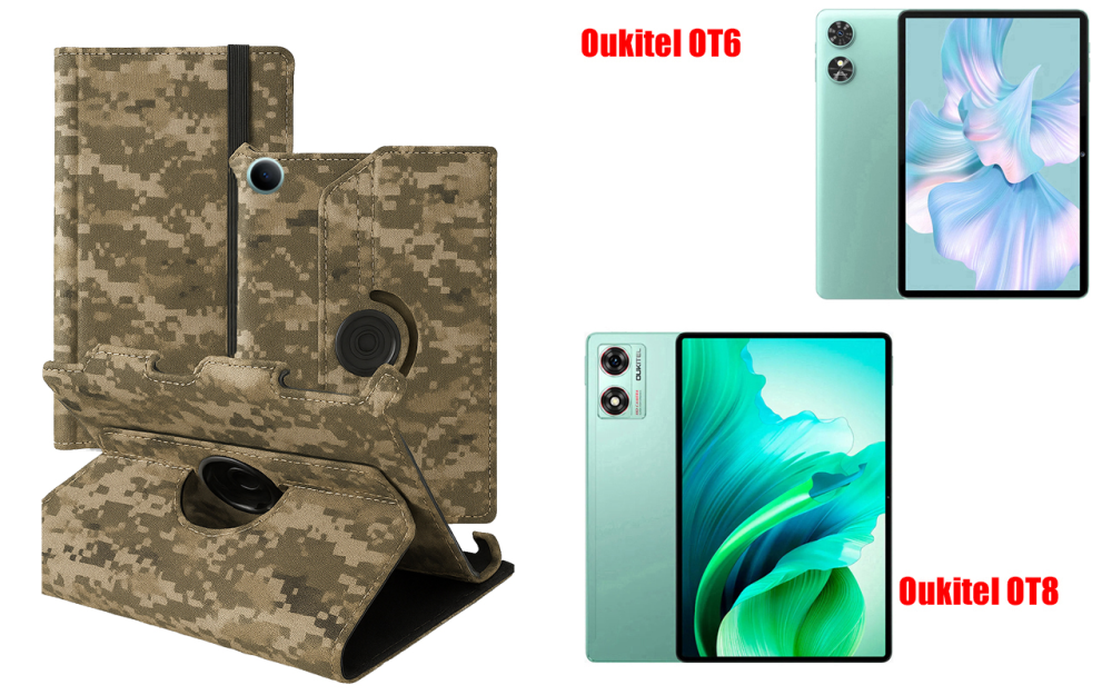 Чехол Spinner360 для планшета Oukitel OT5, Oukitel OT5S, цвет Xaki Киев - изображение 1