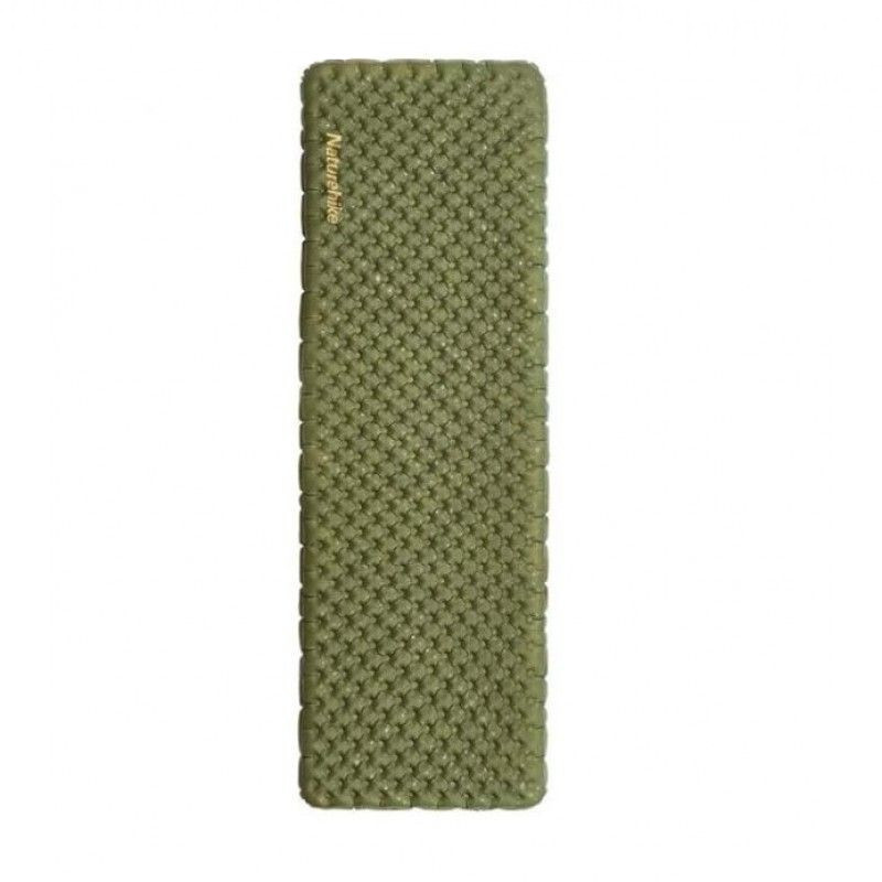 Матрац надувний надлегкий Naturehike CNH22DZ018, із мішком для надування, прямокутний зелений 196 см Киев - изображение 1