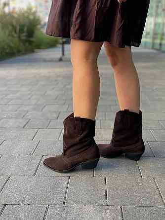Без бренда Черевики жіночі Notta bene KV-0224/1 шоколадні (весна-осінь, замша натуральна) (6052 Коломия
