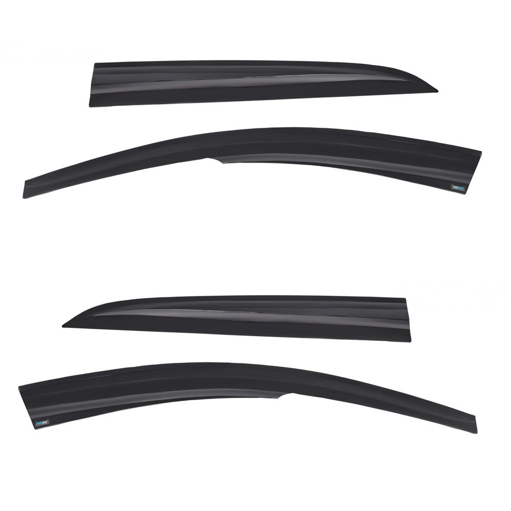 Дефлектори вікон (вітровики) Opel Mokka 2013-2019, 4шт, SunPlex, на скотчі Київ - фото 1