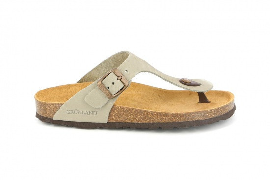 Шльопанці жіночі Бежевий CB0001 Grunland Дніпро - фото 2