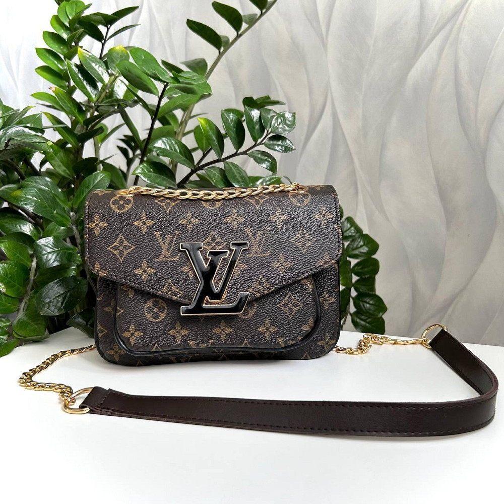 Брендовая женская сумка LV. Женская сумка маленькая через плечо LV Киев - изображение 9