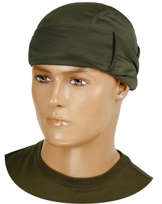 Універсальна Балаклава багатофункціональна термоактивна 1 отвір Mil-Tec від Sturm (12110101) Olive Нововолинськ - фото 8