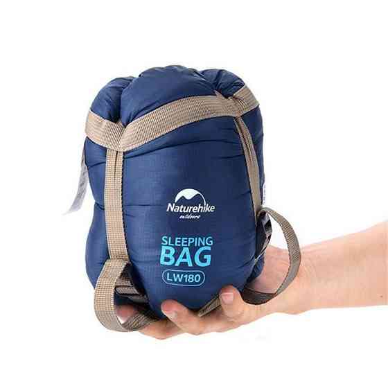 Спальник надлегкий Naturehike Mini Ultra light LW 180 NH15S003-D, Silk-like cotton, помаранчевий Київ