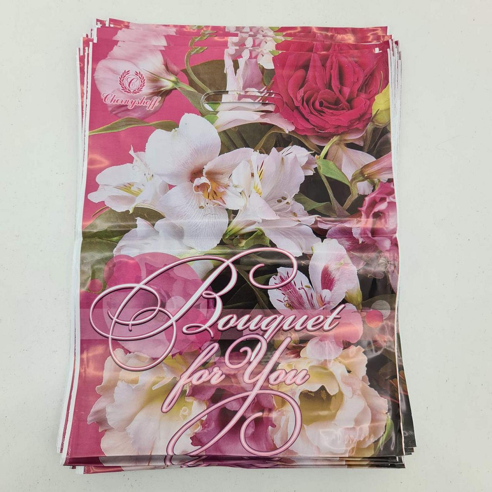 Пакеты с вырубной ручкой (29*37)