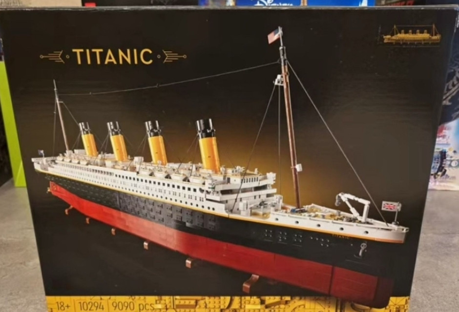 Блоковый конструктор “Титаник” 1,15 м | 9090 деталей. Харьков - изображение 8