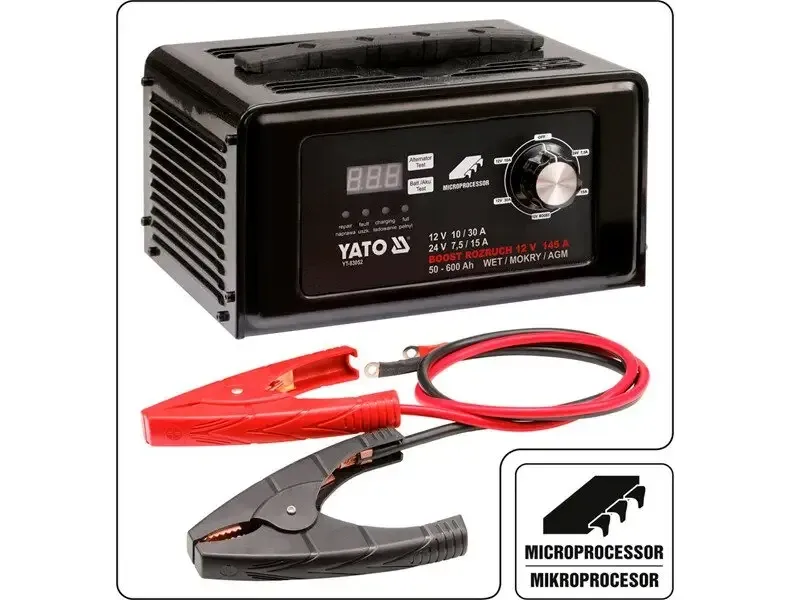 Пусковое зарядное устройство YATO YT-83052 Коломыя - изображение 8