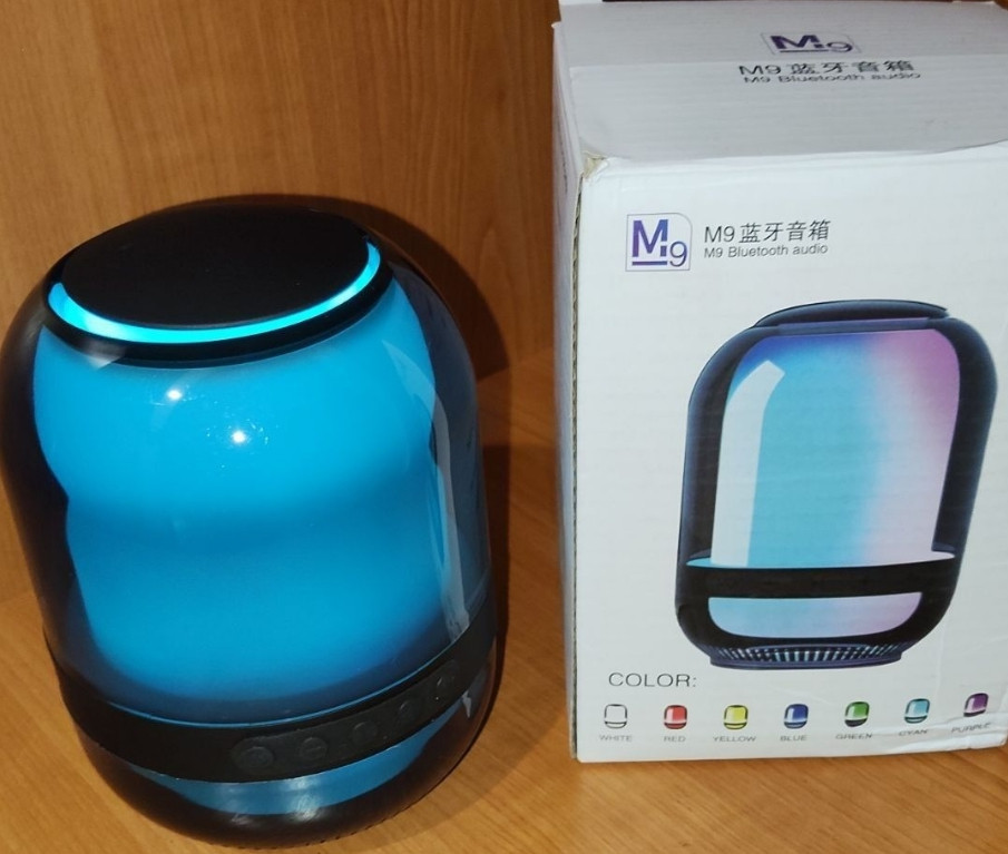 Мощная блютуз колонка з підсвіткою, Fm радіо. Київ - фото 8