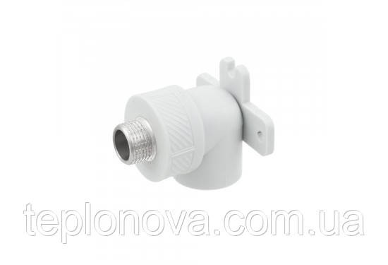 Кутник (Коліно) монтажний PPR ø20х1/2'з (Поліпропілен) Raftec 20мм ЗЗ 1/2" RMW2001 Чернівці - фото 1